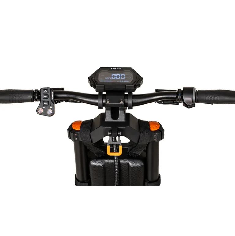 KuKirin G4 Max handlebar with controls and screen