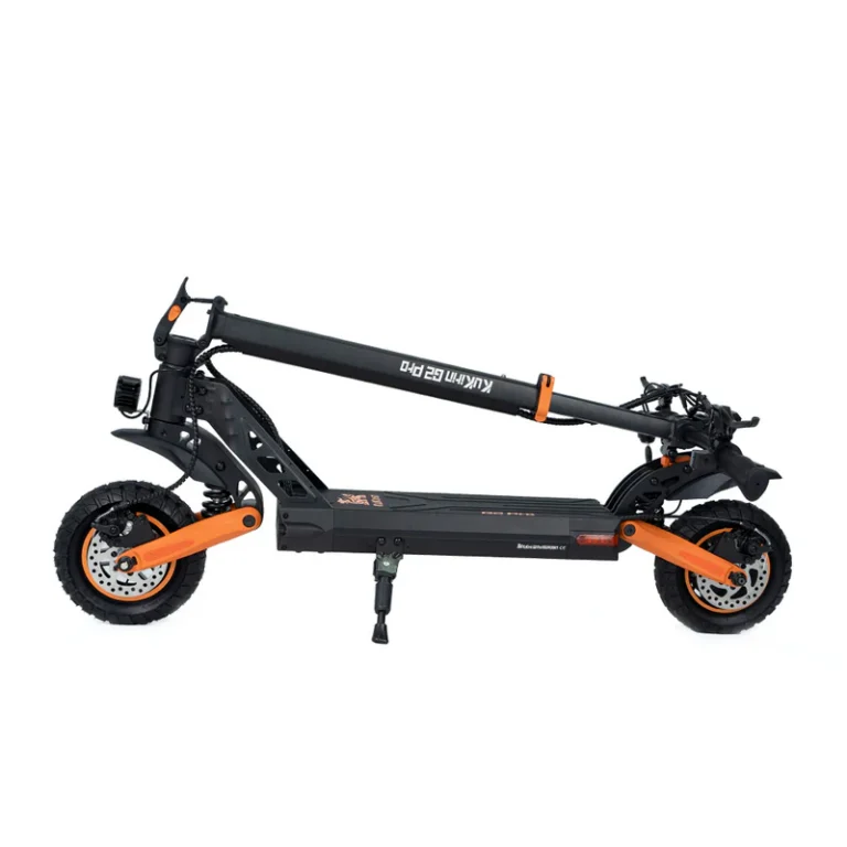 KuKirin G2 Pro electric scooter in folded position