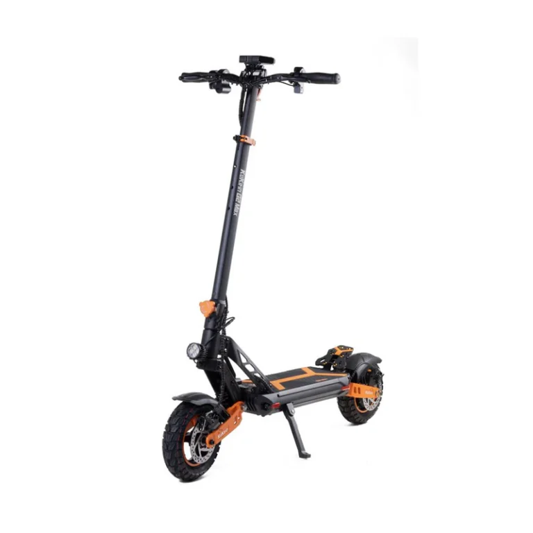 Kickstand on KuKirin G2 Max electric scooter