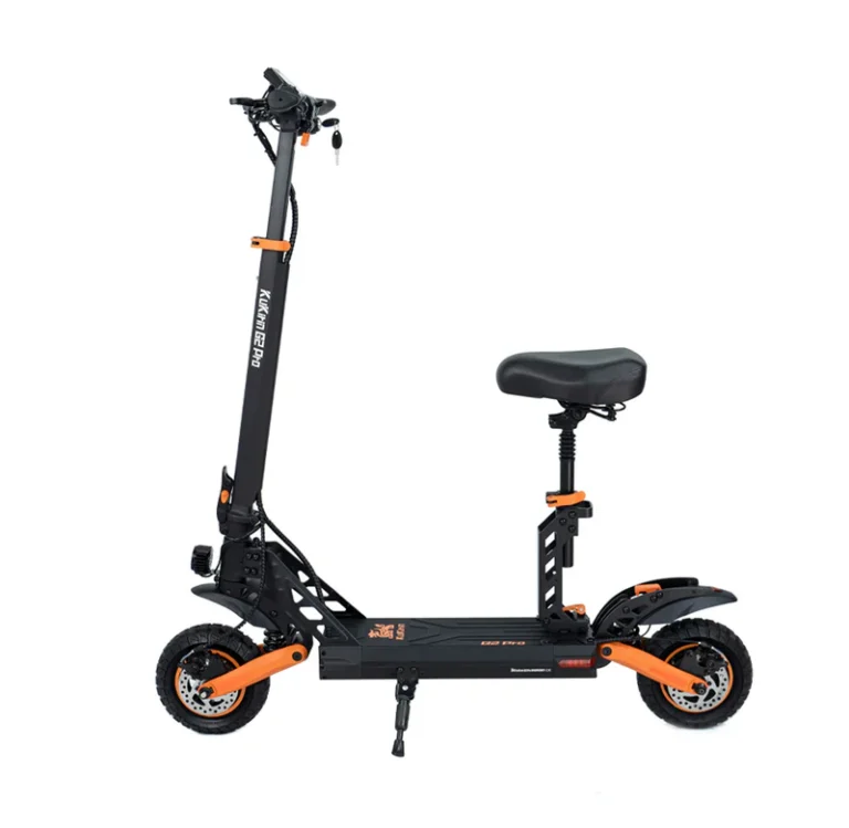 KuKirin G2 Pro Electric Scooter side view on pavement