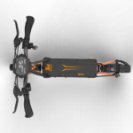 KuKirin G2 Pro electric scooter on light gravel terrain