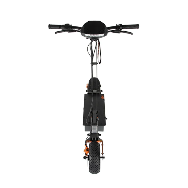 KuKirin G4 electric scooter on dirt path